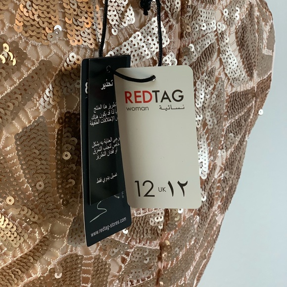 Belle Contrast Sequin Chiffon Bridesmaid Dress, size US 10 - Picture 9 of 16